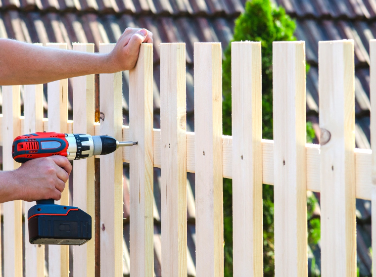 wood fence